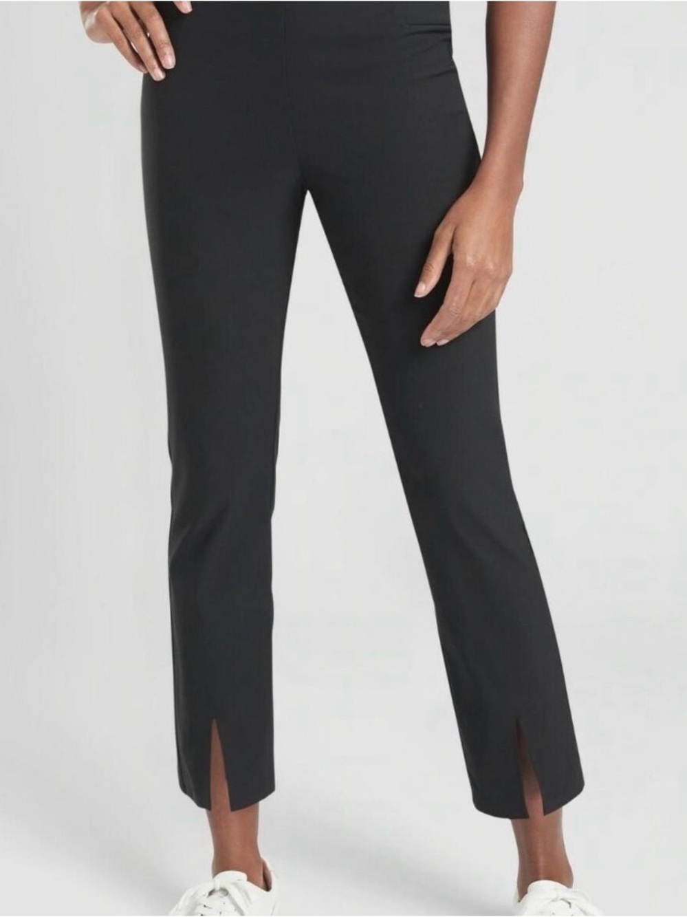 Athleta Wander Slim Ankle Pants Front Slits. Size 4